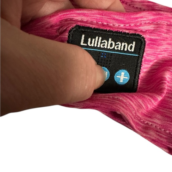 LULLALEISURE LULLABAND Wireless Headband Pink w/ Pouch EUC - Picture 9 of 11
